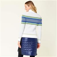 Krimson Klover Women's Sunny Zip Neck Sweater - Snow (101)