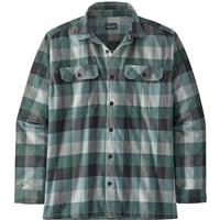 Patagonia Men's Longsleeve Organic Cotton Midweight Fjord Flannel Shirt - Guides / Nouveau Green (GDNU)