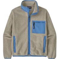 Patagonia Women's Synchilla® Jacket - Oatmeal Heather w/Blue Bird (OLBI)