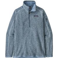 Patagonia Women's Better Sweater 1/4 Zip - Steam Blue (STME)