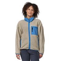 Patagonia Women's Synchilla® Jacket - Oatmeal Heather w/Blue Bird (OLBI)