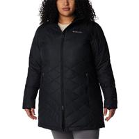 Columbia Women's Heavenly Long Hooded Jacket Plus - Black (010)